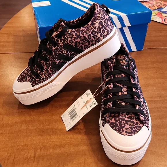 adidas Originals | Shoes | Adidas Nizza Platform Sneakers Womens 55 |  Poshmark
